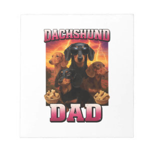 Bloco De Notas Dachshund  