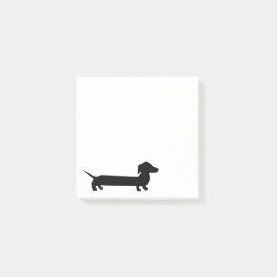 Bloco De Notas Dachshund feito sob encomenda bonito da cor