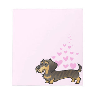 Bloco De Notas Dachshund Love