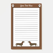 Dachshund Personalizado - Doxie Puppy Dog