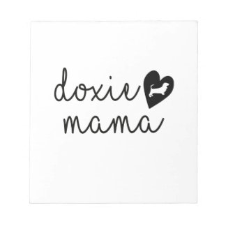Bloco De Notas Dachshund Weenie Dog Mama