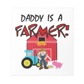 Bloco De Notas daddyisafarmerTEE