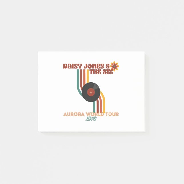 Bloco De Notas Daisy Jones Os Seis (Frente)