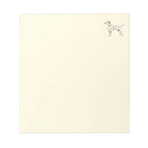 Bloco De Notas Dalmatian