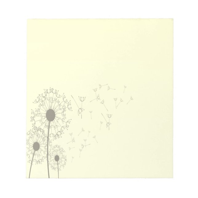 Bloco De Notas Dandelions (Frente)