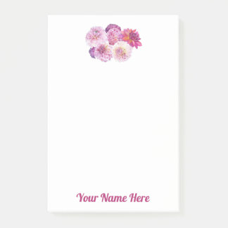 Bloco De Notas Dazzling Dahlia Post It Notes