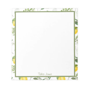 Bloco de notas de 5,5" x 6" - 40 páginas