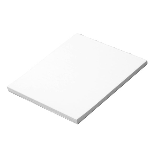 Bloco de notas de 5,5" x 6" - 40 páginas (Invertido)