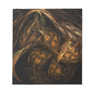 Bloco de notas de Abstrato de arte da Mãe Terra