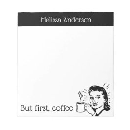 Bloco de Notas de Amante de Café