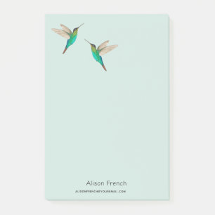 Bloco de notas de aves de galinha com gargalo pers