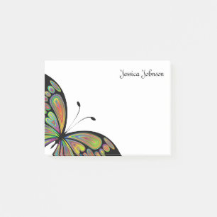 Bloco de notas de borboleta personalizado
