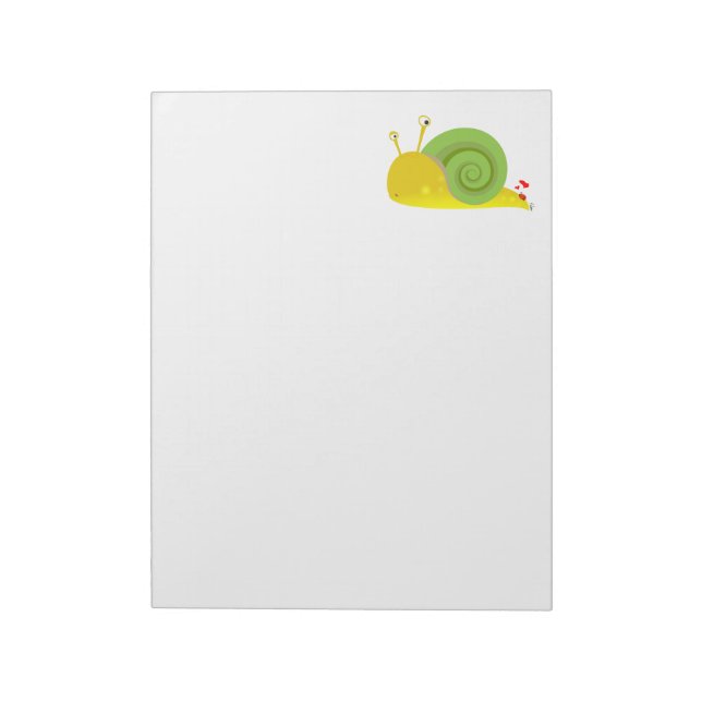 Bloco de Notas de Caracol Confuso (Invertido)