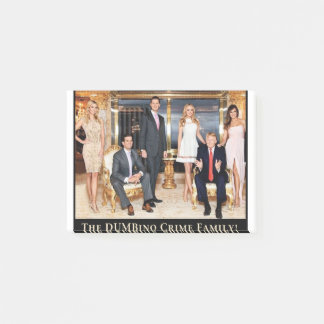 Bloco De Notas De Dumbino do crime da família o GOP incorreto