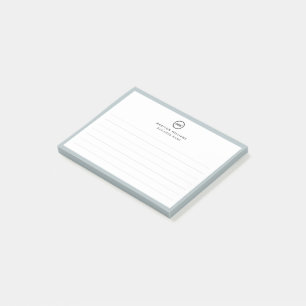 Bloco de notas de empresa personalizado com logoti