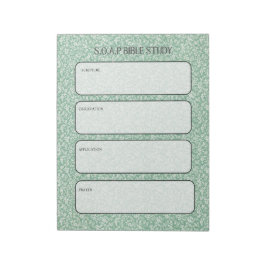 Bloco de Notas de Estudo Bíblico SOAP