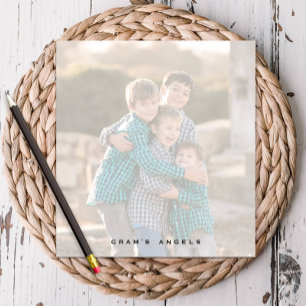 Bloco de Notas de Fotografia Personalizado, Foto d