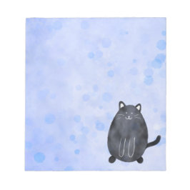 Bloco de Notas de Gato Preto