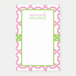 Bloco de notas de latência e Grosgrain personaliza