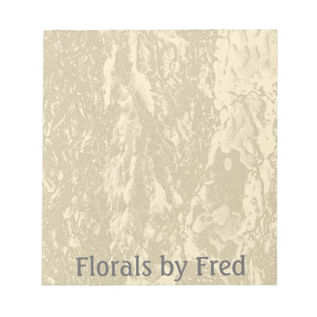 Bloco de notas de Latido desbotado (Frente)