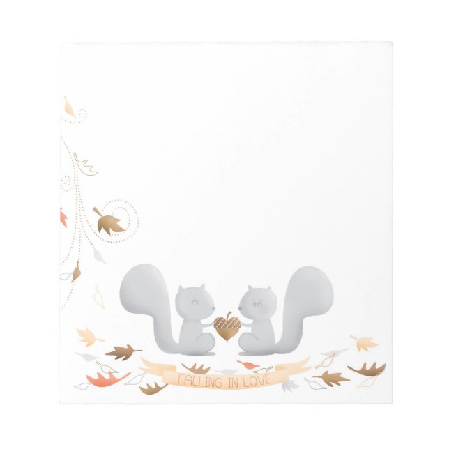 Bloco de notas de Love Squirrel (Frente)