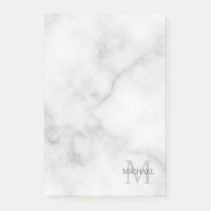 Bloco de Notas de Monograma e Nome Personalizado