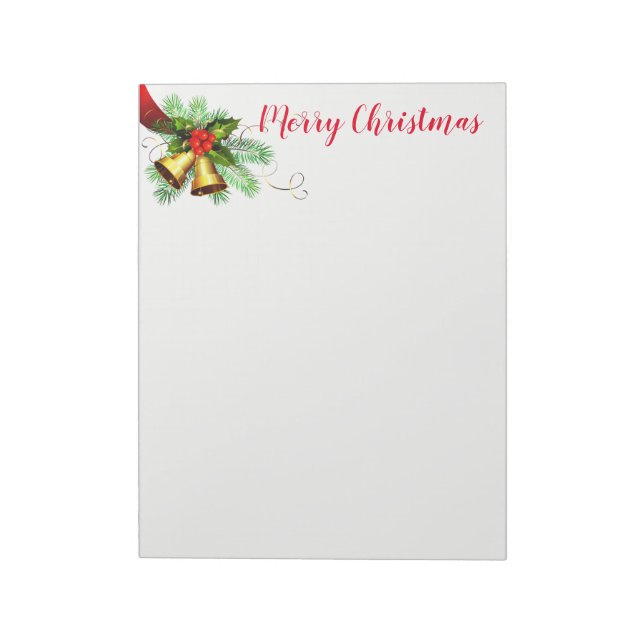 Bloco de Notas de Natal (Invertido)