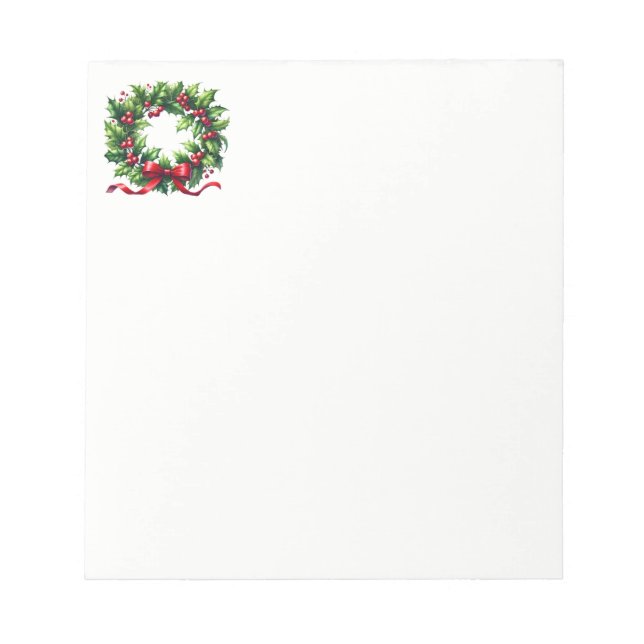 Bloco de Notas de Natal (Frente)