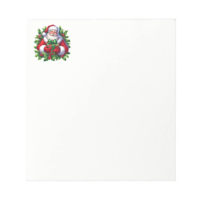 Bloco de Notas de Natal (Frente)