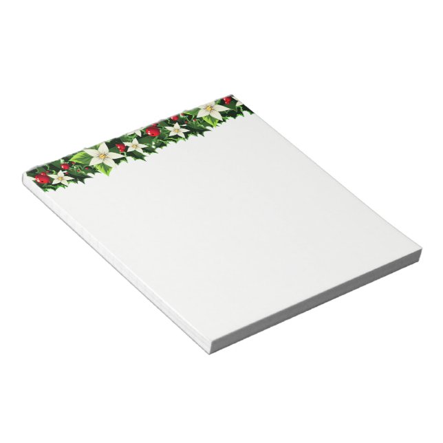 Bloco de Notas de Natal (Inclinado)