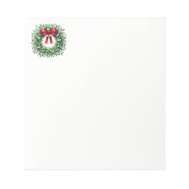 Bloco de Notas de Natal (Frente)