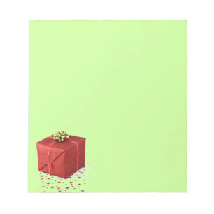 Bloco de Notas de Natal Presente