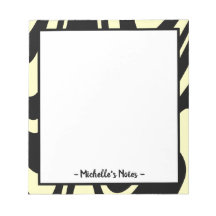 Bloco de Notas de Nome Personalizado