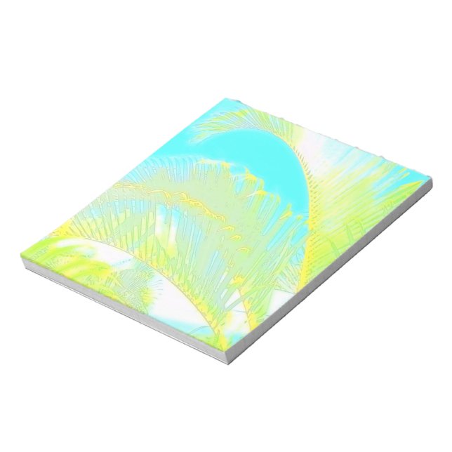 bloco de notas de palmeira havaiana (Invertido)