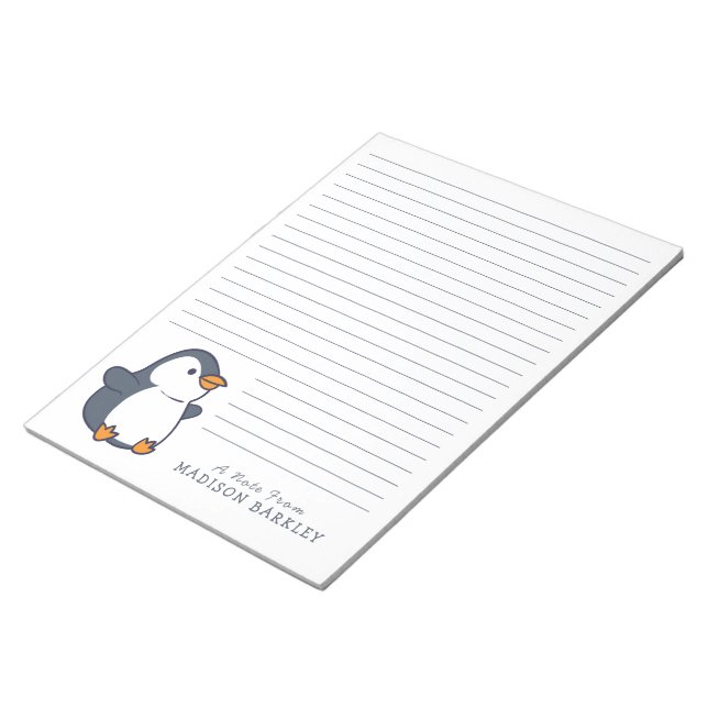 Bloco de notas de Papel de carta pessoal para cria (Inclinado)