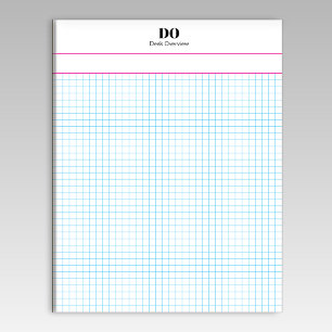 Bloco de Notas de Papel de Gráfico Quadrado Pequen