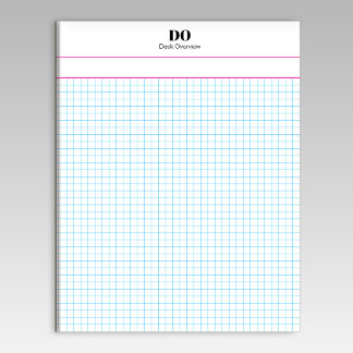 Bloco de Notas de Papel de Gráfico Quadrado Pequen