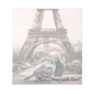 Bloco de notas de Paris, France