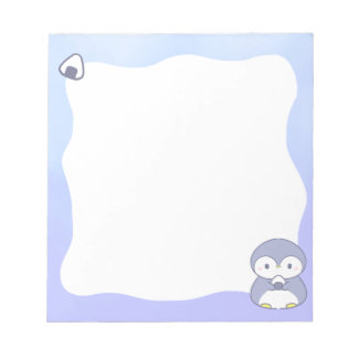 Bloco de Notas de Pinguim Fofo | Bloco de Notas Pa