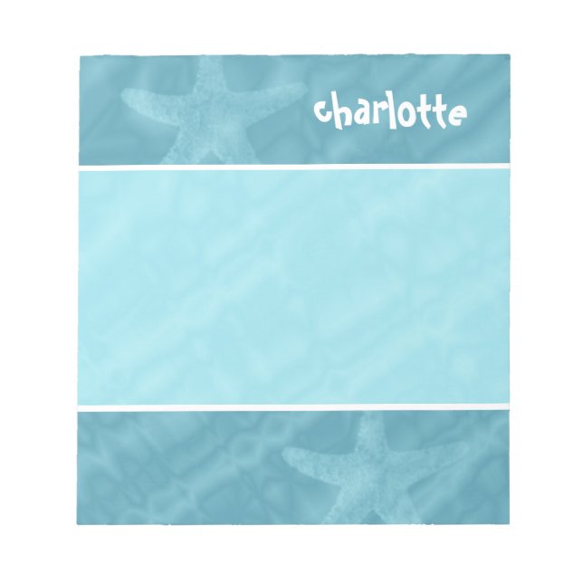 Bloco de notas de praia (Frente)