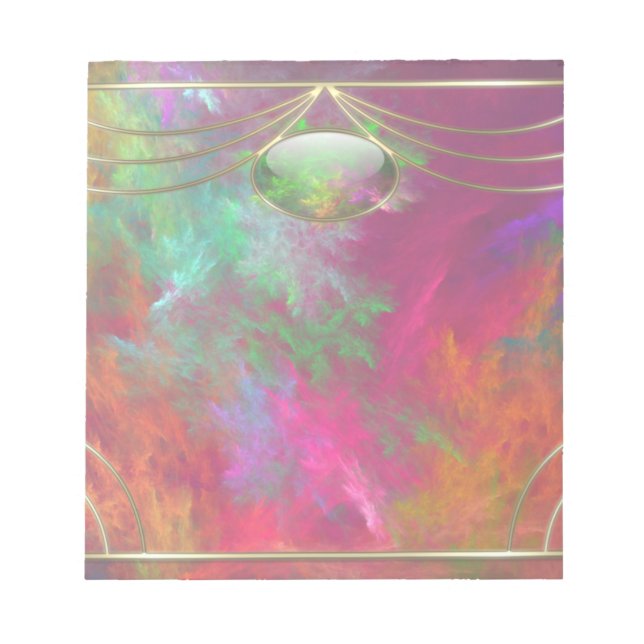 Bloco de notas de profundidade de coral (Frente)