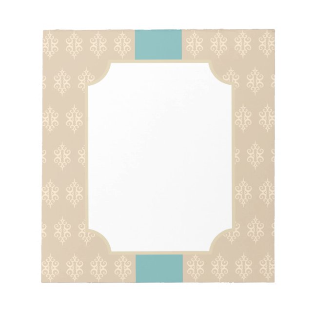 Bloco de Notas de Renda Antiga (Frente)