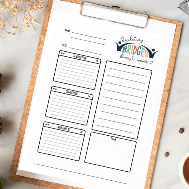 Bloco de notas de SOAP SLP de Fala - Rasgar (Criador carregado)