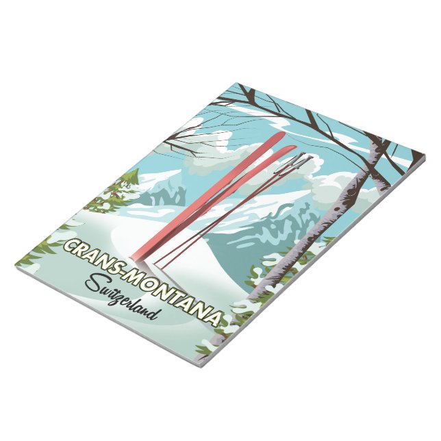 Bloco de notas de Suiça Stoos (Inclinado)