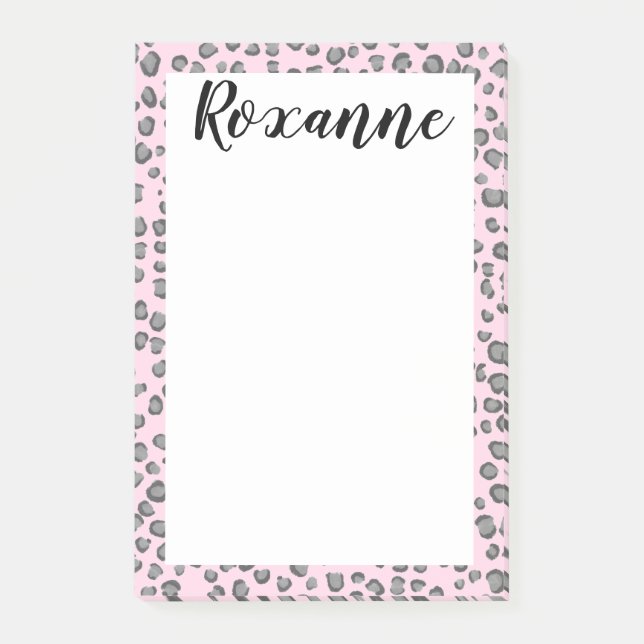Bloco de Notas de TI PERSONALIZADO pelo Snow Leopa (Frente)