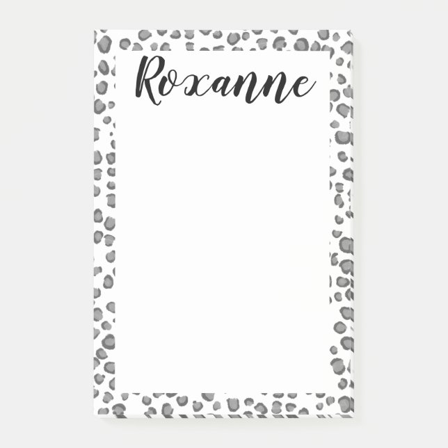 Bloco de Notas de TI PERSONALIZADO pelo Snow Leopa (Frente)