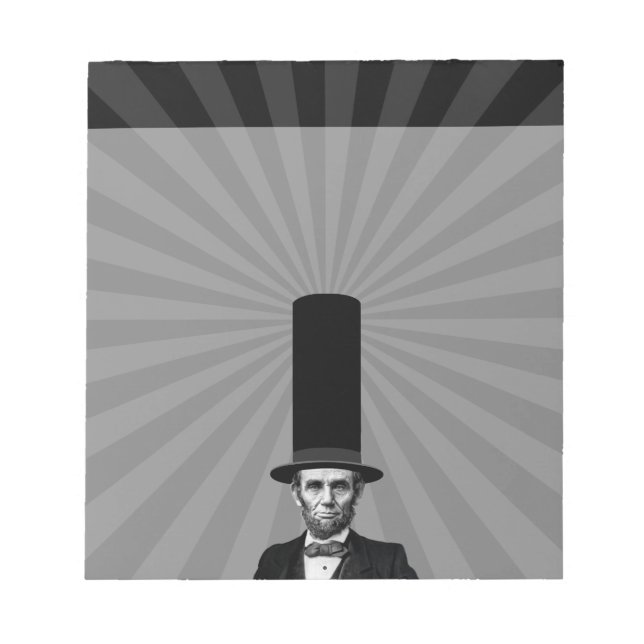 Bloco De Notas Declaração Presidencial Abraham Lincoln (Frente)