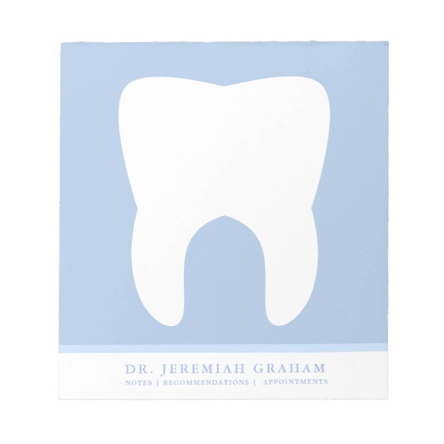 Bloco De Notas Dentist Office Personal | Profissional (Frente)