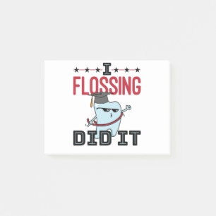 Bloco De Notas Dentista Dental School Graduação Engraçada Flos