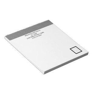 Bloco De Notas Dentistas - Notepads De Escritório Dental